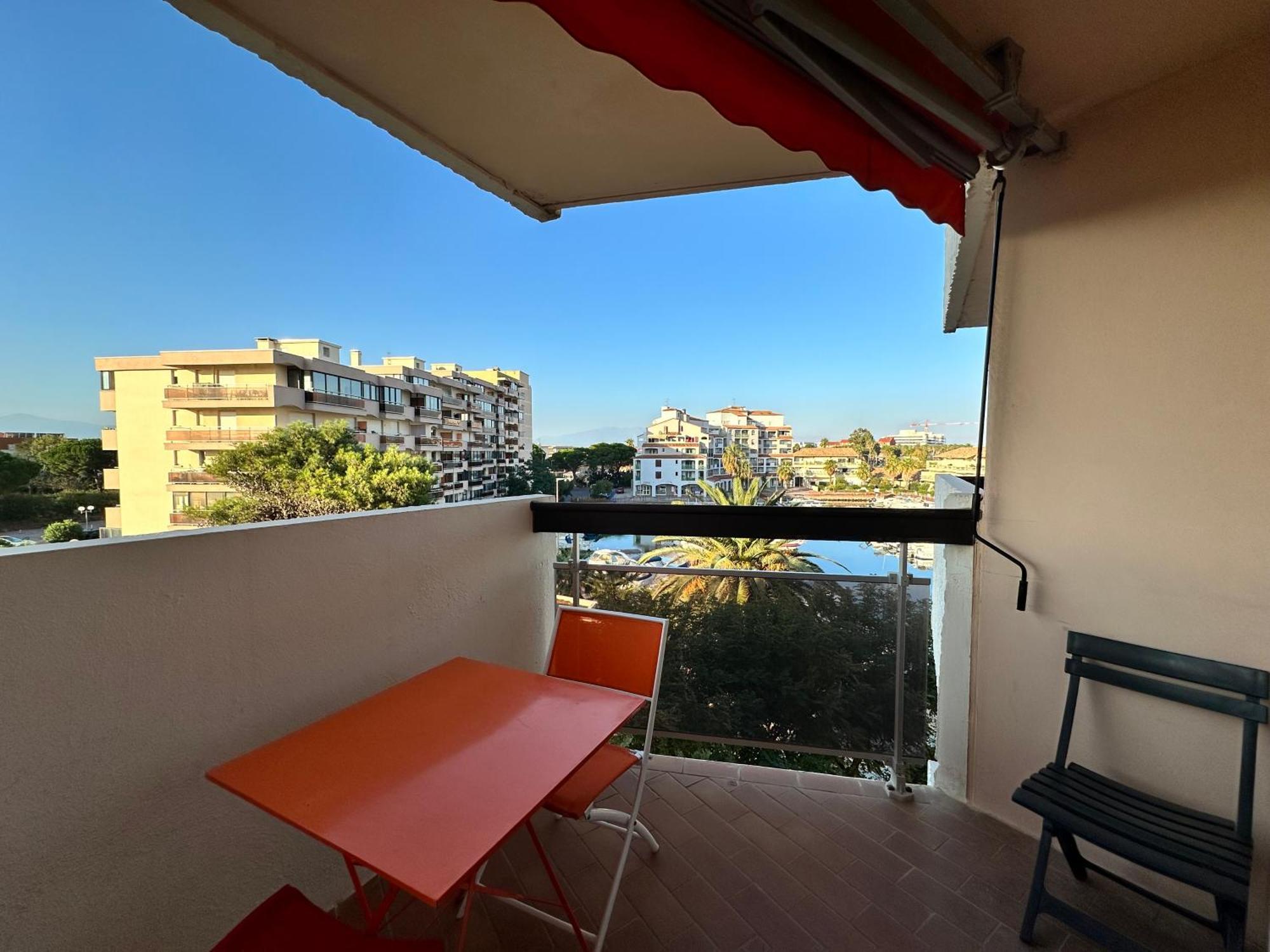 Appartement Studio Vue Sur La Marina Canet-en-Roussillon Exterior photo